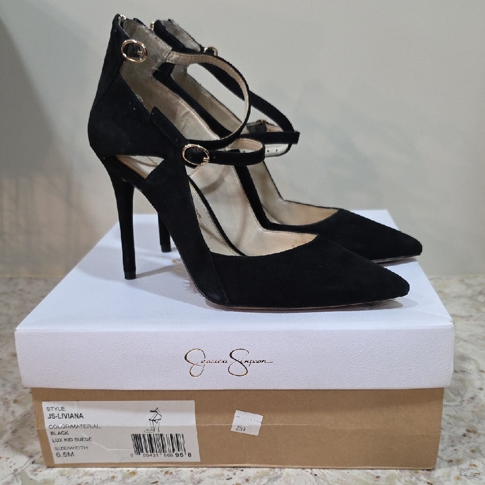 Black Suede Heels